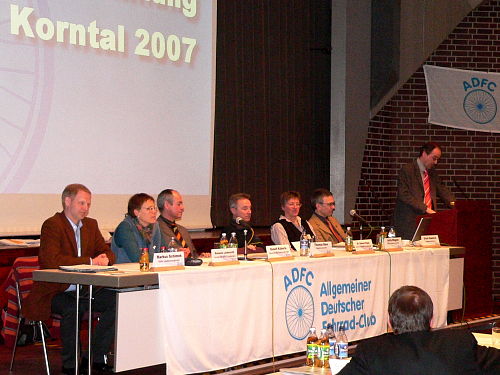 ADFC BW Vorstand und Gaeste